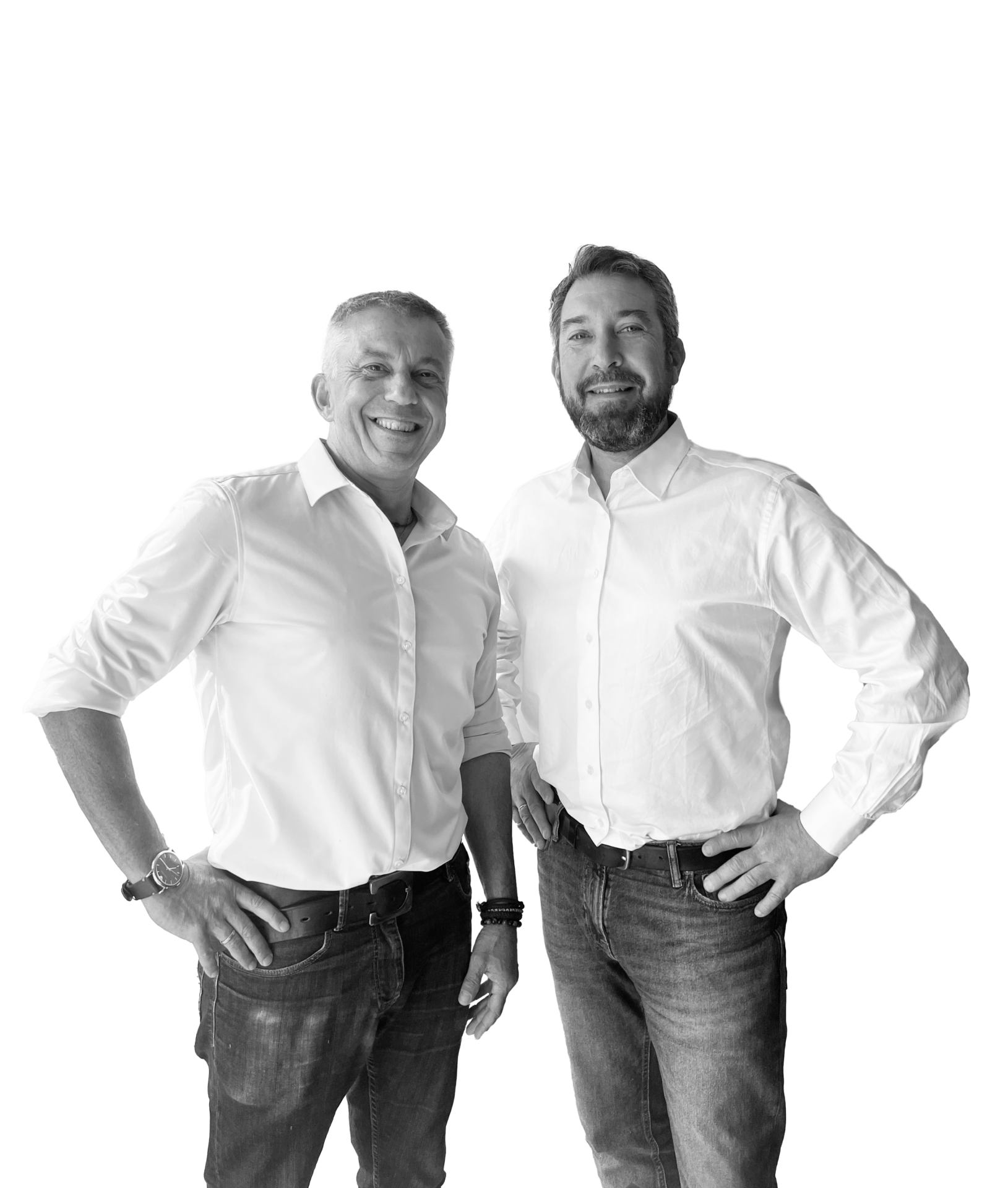 Photos de profil d'Olivier Gambert et Alexandre Etienne